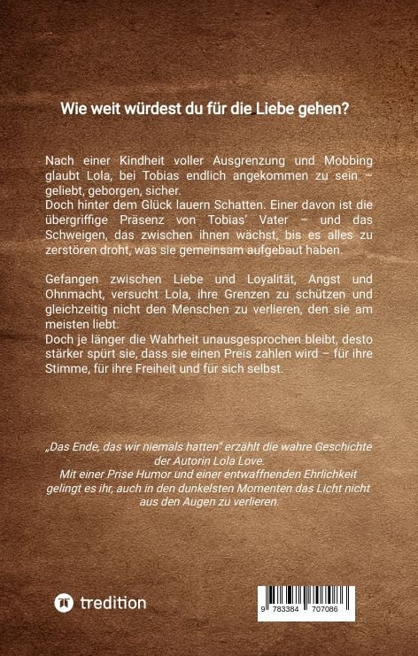 Produktbild: Das Ende, das wir niemals hatten