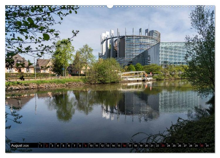 Produktbild: Frankreich - Strasbourg (Wandkalender 2026 DIN A2 quer), CALVENDO Monatskalender