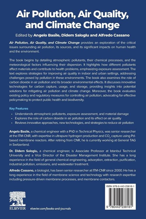 Produktbild: Air Pollution, Air Quality, and Climate Change