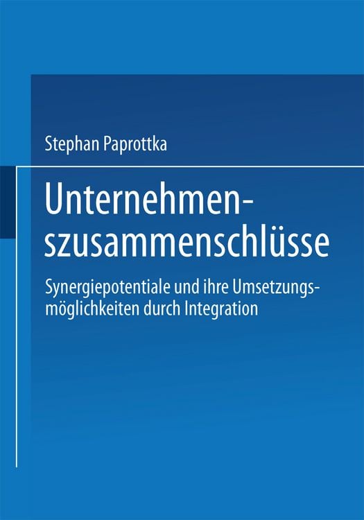 Produktbild: Unternehmenszusammenschl&uuml;sse