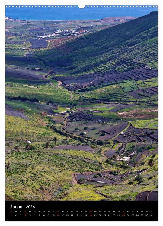 Produktbild: Lanzarote (hochwertiger Premium Wandkalender 2026 DIN A2 hoch), Kunstdruck in Hochglanz