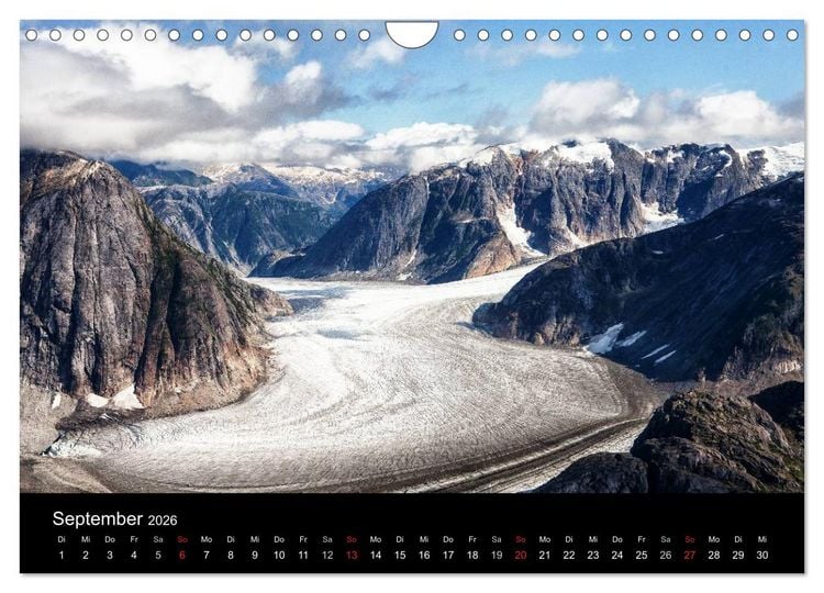 Produktbild: FASZINATION ALASKA Expedition durch die Inside Passage (Wandkalender 2026 DIN A4 quer), CALVENDO Monatskalender
