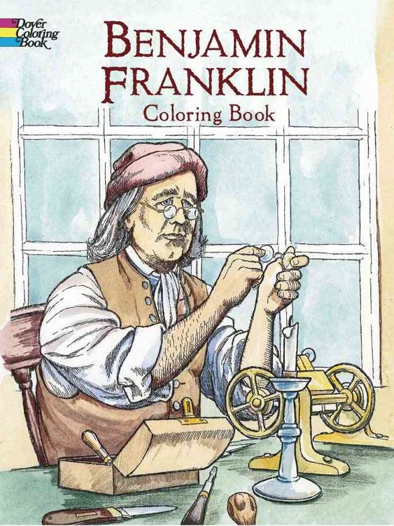 Produktbild: Benjamin Franklin Coloring Book