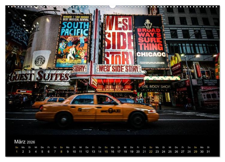 Produktbild: New York Shoots (Wandkalender 2026 DIN A2 quer), CALVENDO Monatskalender