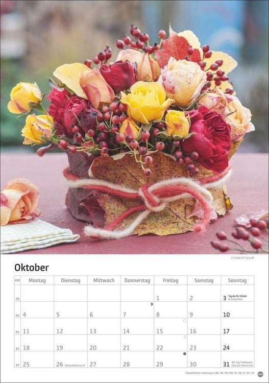 Produktbild: Rosenpracht Kalender 2027