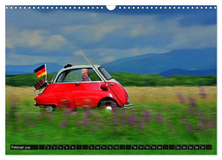 Produktbild: Historische Kleinwagen aus Deutschland (Wandkalender 2026 DIN A3 quer), CALVENDO Monatskalender