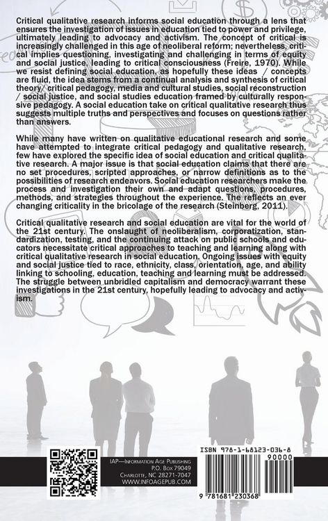 Produktbild: Critical Qualitative Research in Social Education (HC)