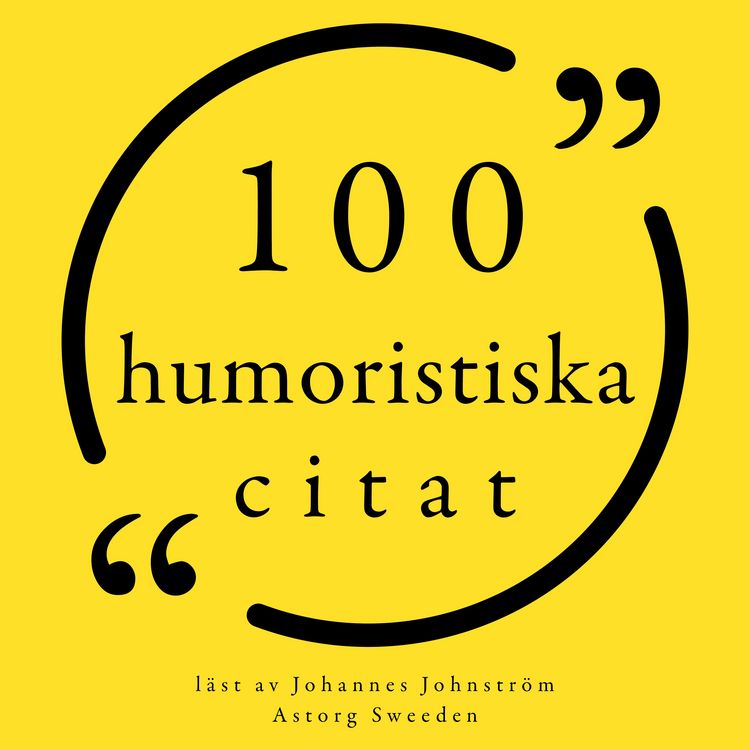 Produktbild: 100 humoristiska citat
