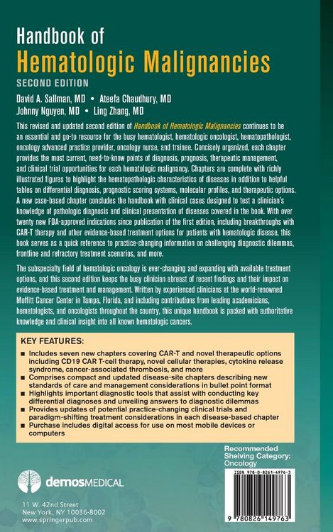 Produktbild: Handbook of Hematologic Malignancies