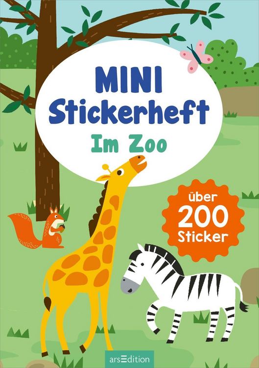 Produktbild: MINI-Stickerheft &ndash; Im Zoo