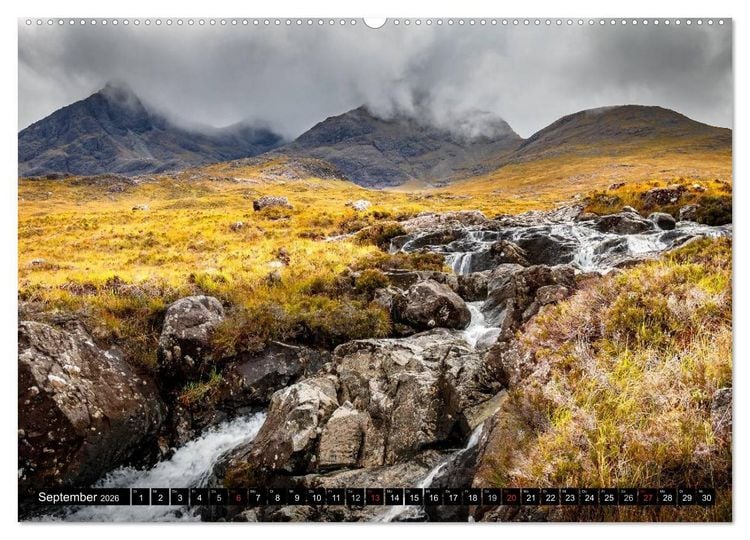 Produktbild: Schottland Farben und Licht (Wandkalender 2026 DIN A2 quer), CALVENDO Monatskalender