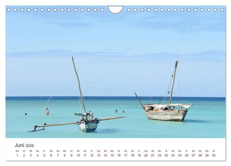 Produktbild: Madagaskar - Eine au&szlig;ergew&ouml;hnliche und wundersch&ouml;ne Insel. (Wandkalender 2026 DIN A4 quer), CALVENDO Monatskalender