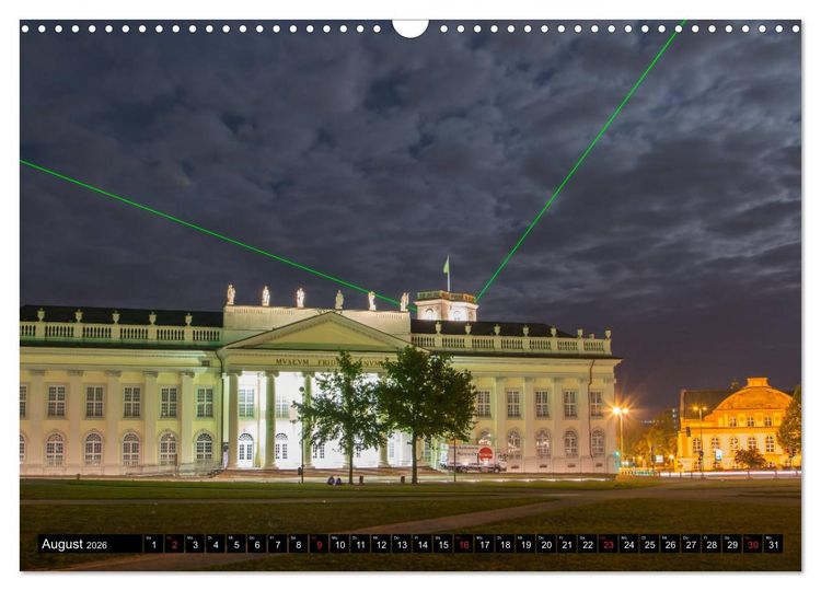 Produktbild: Kassel bei Nacht (Wandkalender 2026 DIN A3 quer), CALVENDO Monatskalender