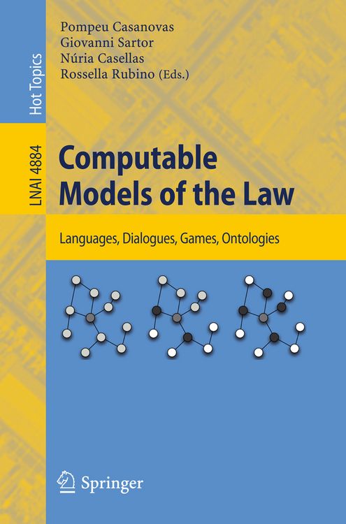 Produktbild: Computable Models of the Law