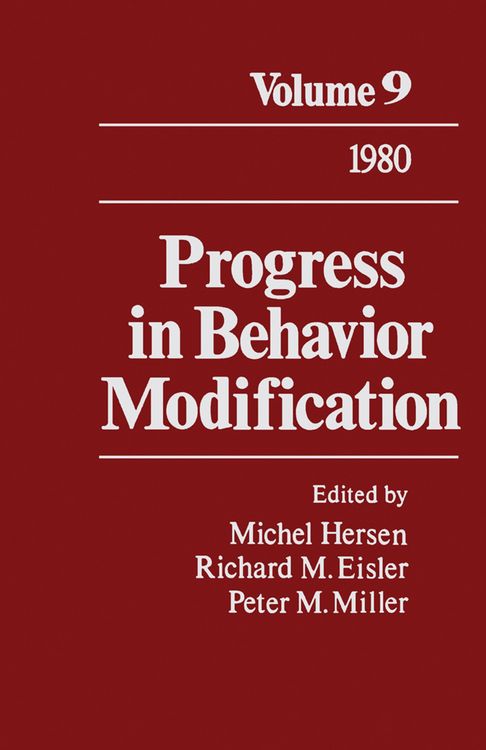 Produktbild: Progress in Behavior Modification