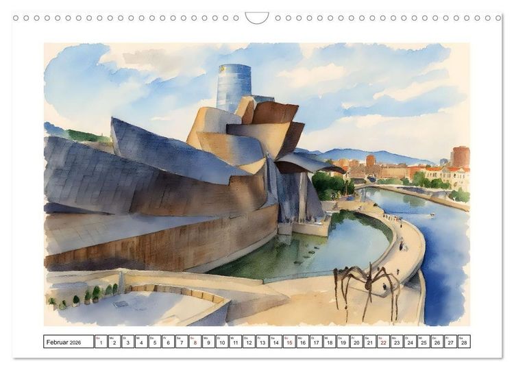 Produktbild: Urlaubsparadies Spanien (Wandkalender 2026 DIN A3 quer), CALVENDO Monatskalender