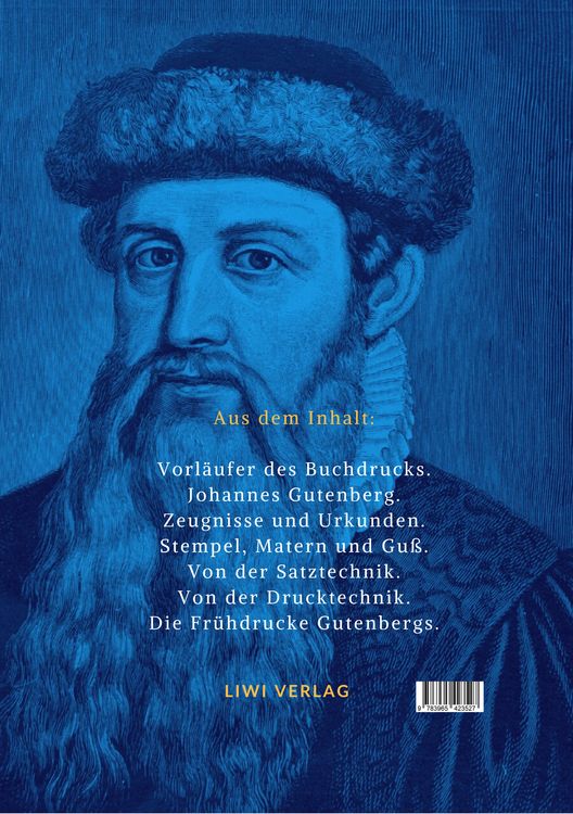 Produktbild: Gutenberg, die Erfindung des Typengusses und seine Fr&uuml;hdrucke