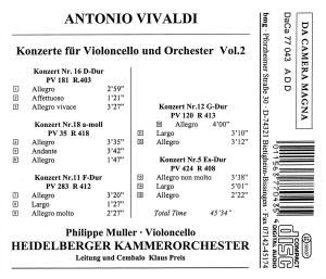 Produktbild: Konzerte F&uuml;r Violoncello 1
