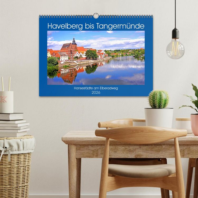 Produktbild: Havelberg bis Tangerm&uuml;nde (Wandkalender 2026 DIN A3 quer), CALVENDO Monatskalender