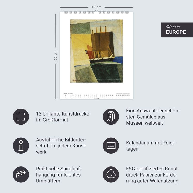 Produktbild: Lyonel Feininger Kalender 2027