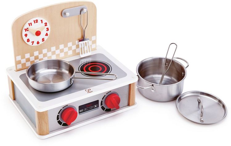 Produktbild: Hape 2-in-1 K&uuml;chen- & Grill-Set