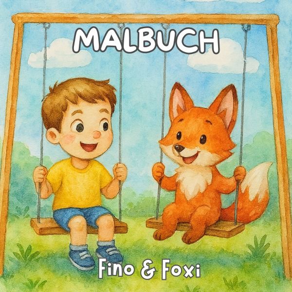 Produktbild: Malbuch Fino &amp; Foxi