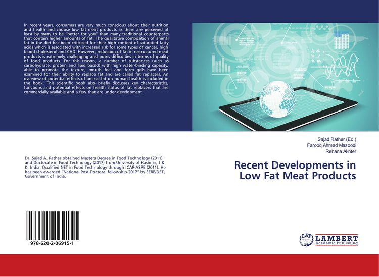 Produktbild: Recent Developments in Low Fat Meat Products