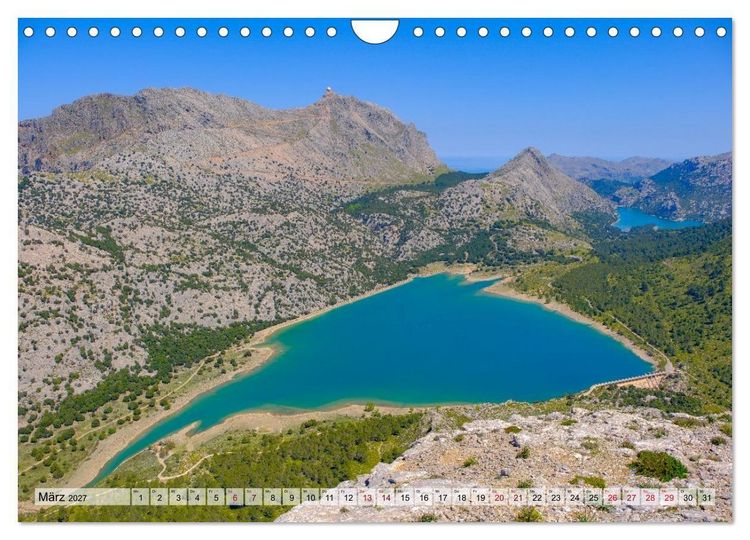 Produktbild: Wanderlust Mallorca - Pfade der Tramuntana (Wandkalender 2027 DIN A4 quer), CALVENDO Monatskalender