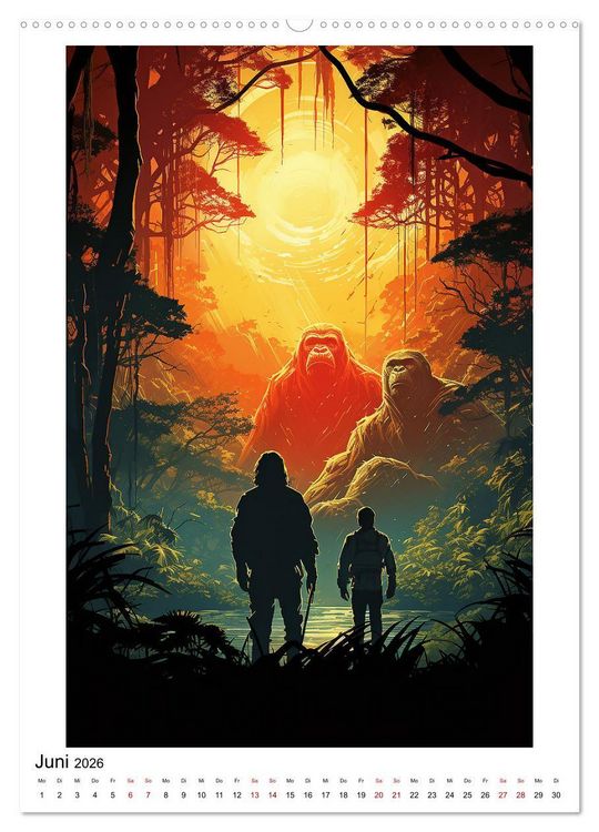 Produktbild: Filme, die nie gedreht wurden (Wandkalender 2026 DIN A2 hoch), CALVENDO Monatskalender