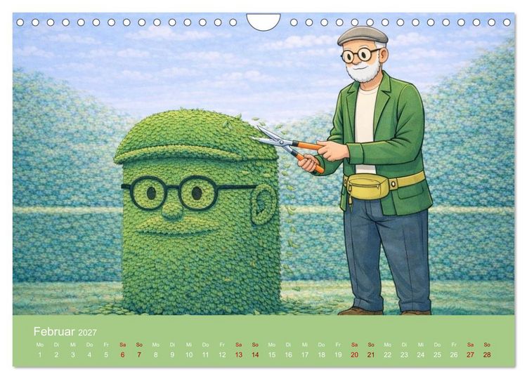 Produktbild: Opa Edition - Pragmatisch ans Werk (Wandkalender 2027 DIN A4 quer), CALVENDO Monatskalender