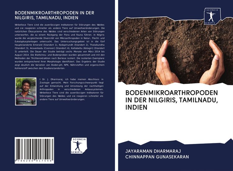 Produktbild: Bodenmikroarthropoden in der Nilgiris, Tamilnadu, Indien