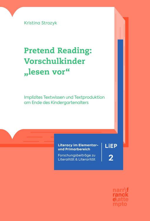Produktbild: Pretend Reading: Vorschulkinder "lesen vor"