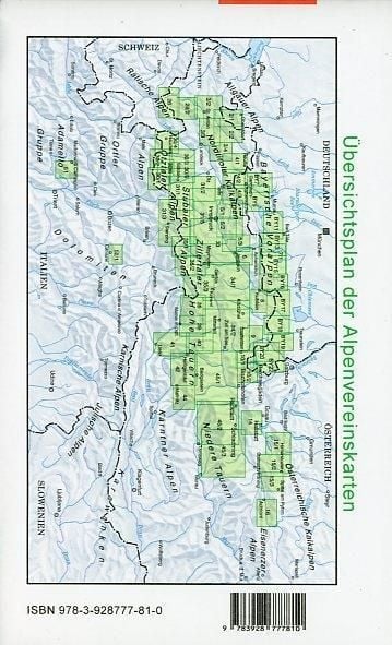 Produktbild: DAV Alpenvereinskarte 45/2 Niedere Tauern 2. 1 : 50 000 Wegmarkierung