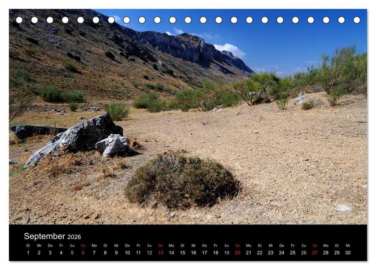 Produktbild: Spanien (Tischkalender 2026 DIN A5 quer), CALVENDO Monatskalender
