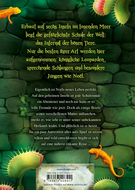 Internat der bösen Tiere, Band 3 - Die Reise