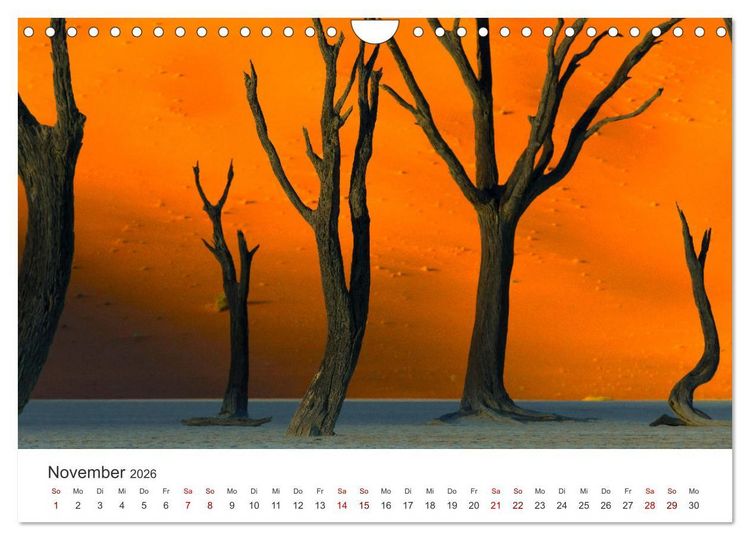 Produktbild: Deadvlei - Ein einzigartiges Naturwunder. (Wandkalender 2026 DIN A4 quer), CALVENDO Monatskalender