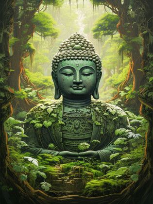 Produktbild: CALVENDO Puzzle Der Erwachte | 1000 Teile Lege-Gr&ouml;&szlig;e 64x48cm Foto-Puzzle f&uuml;r gl&uuml;ckliche Stunden