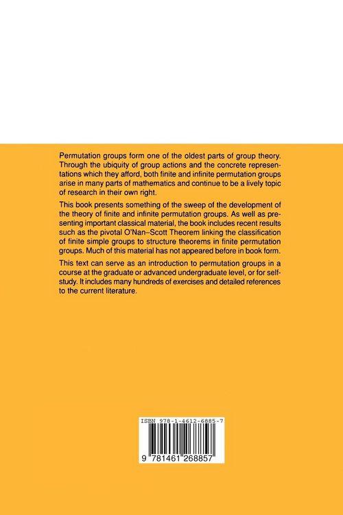 Produktbild: Permutation Groups