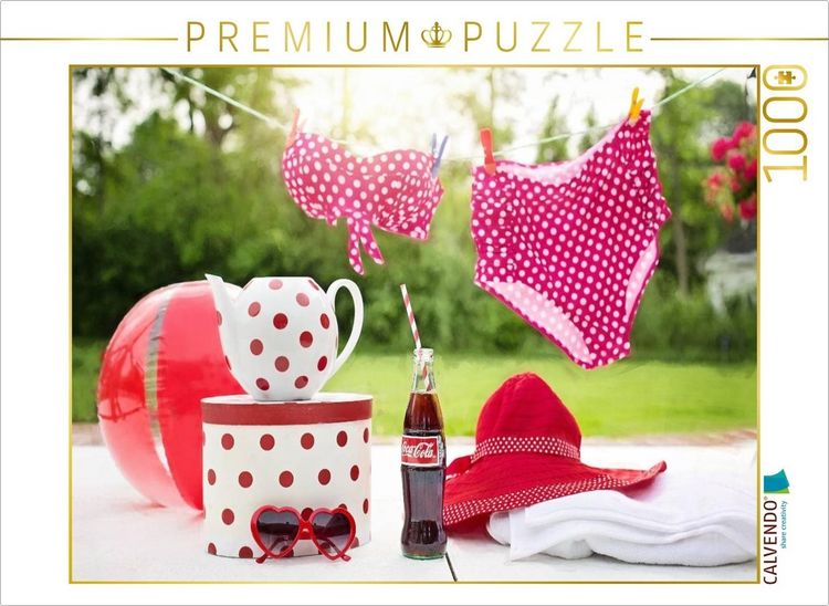 Produktbild: CALVENDO Puzzle Ein Motiv aus dem Kalender Vintage-Charme. Nostalgische Momente | 1000 Teile Lege-Gr&ouml;&szlig;e 64x48cm Foto-Puzzle f&uuml;r gl&uuml;ckliche Stunden