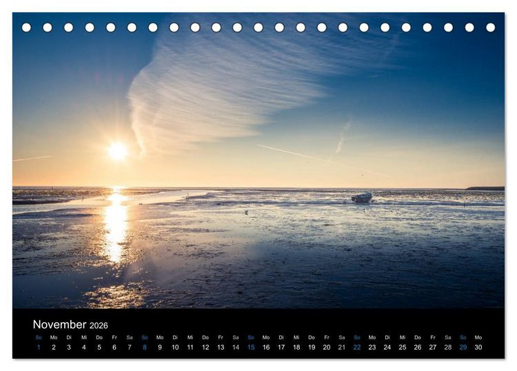 Produktbild: Gr&uuml;&szlig;e aus Texel (Tischkalender 2026 DIN A5 quer), CALVENDO Monatskalender