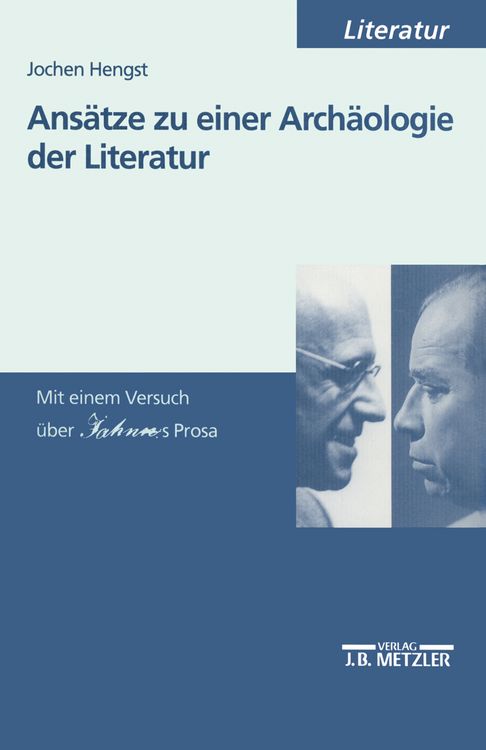 Produktbild: Ans&auml;tze zu einer Arch&auml;ologie der Literatur