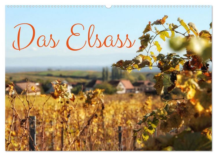 Produktbild: Das Elsass (Wandkalender 2026 DIN A2 quer), CALVENDO Monatskalender