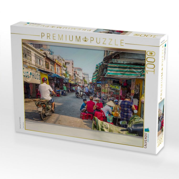Produktbild: CALVENDO Puzzle Vietnam, Ho Chi Minh | 1000 Teile Lege-Gr&ouml;&szlig;e 64x48cm Foto-Puzzle f&uuml;r gl&uuml;ckliche Stunden