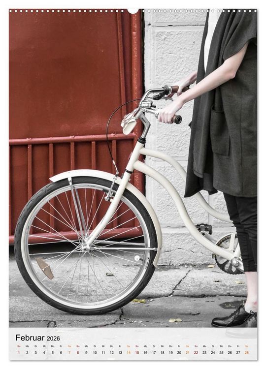 Produktbild: Fahrrad Alltag (Wandkalender 2026 DIN A2 hoch), CALVENDO Monatskalender