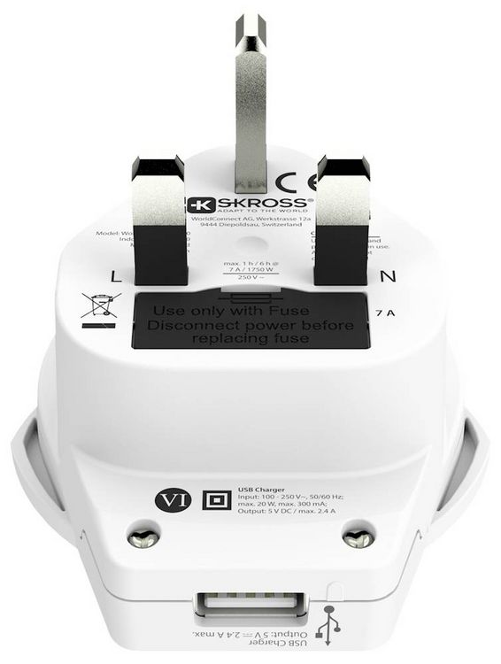 Produktbild: Skross 1.500267-E Reiseadapter