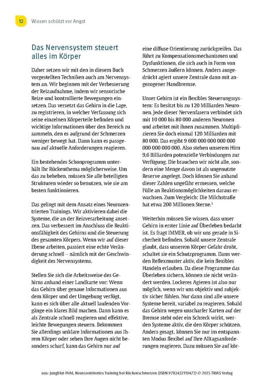 Produktbild: Neurozentriertes Training bei R&uuml;ckenschmerzen