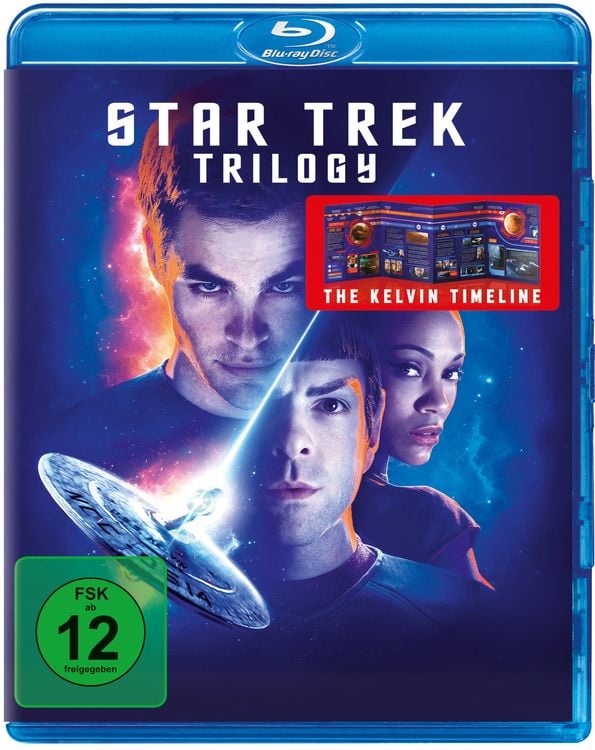 Produktbild: STAR TREK - Three Movie Collection [3 BRs]
