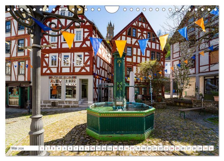 Produktbild: Dillenburg Impressionen (Wandkalender 2026 DIN A4 quer), CALVENDO Monatskalender