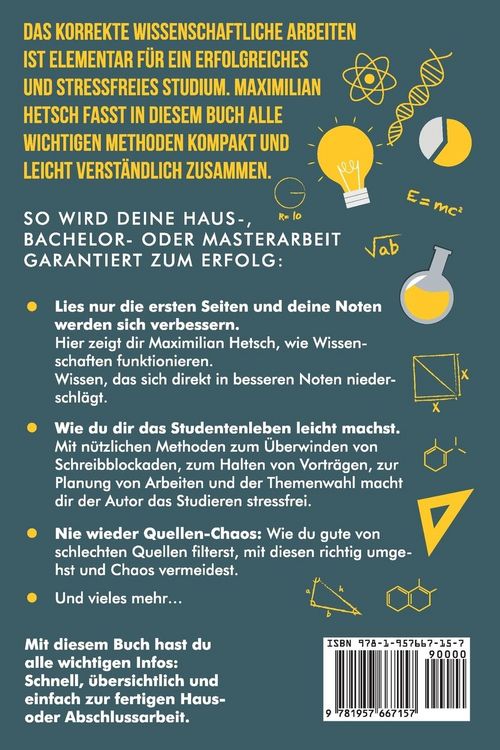 Produktbild: Korrektes wissenschaftliches Arbeiten - Bestnoten erzielen ohne Stress