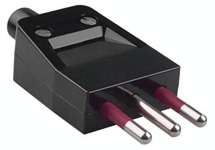 Produktbild: Bachmann 910.174 Schutzkontaktstecker Kunststoff 250 V Schwarz IP20